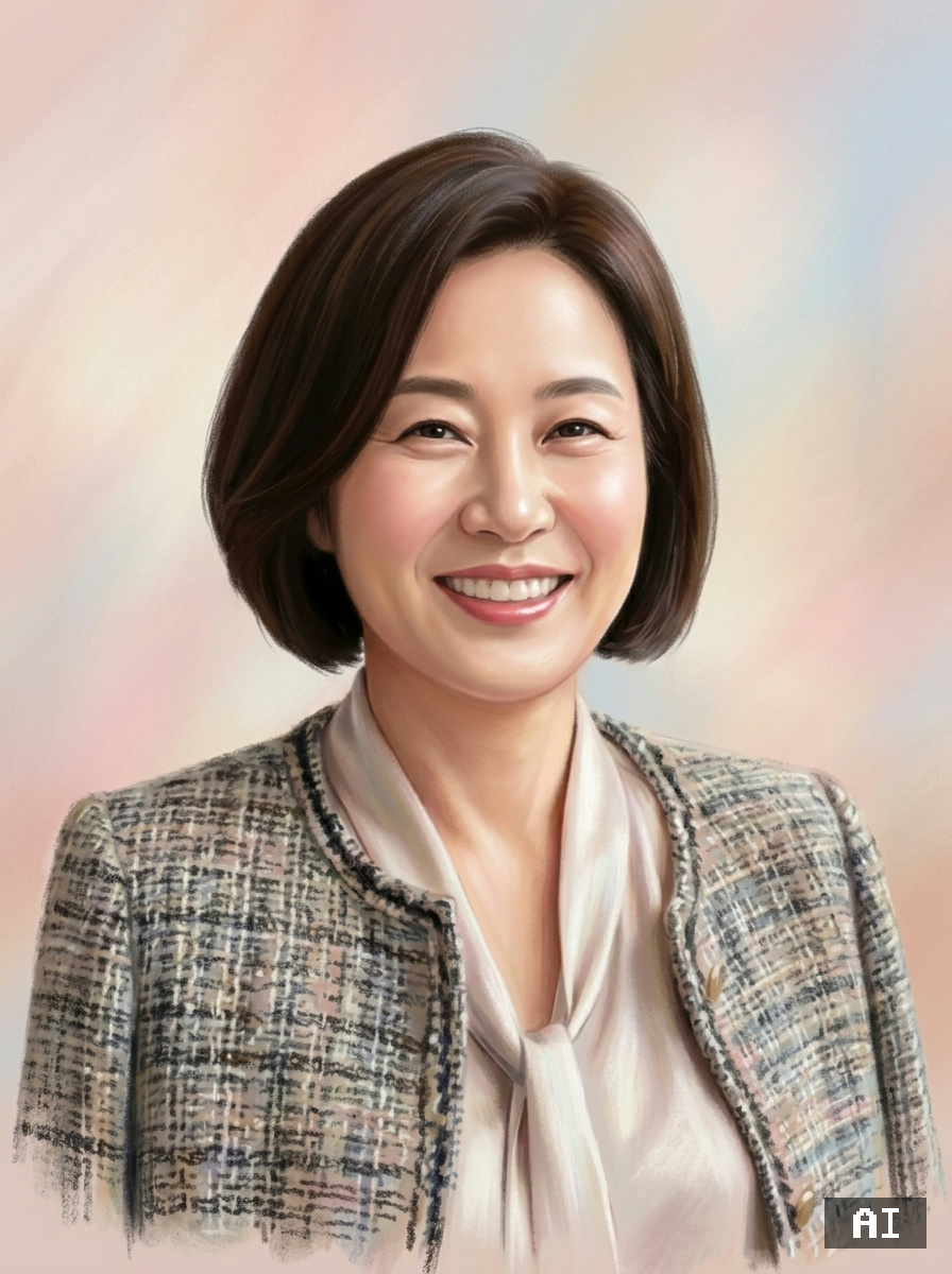 고운 파스텔 초상