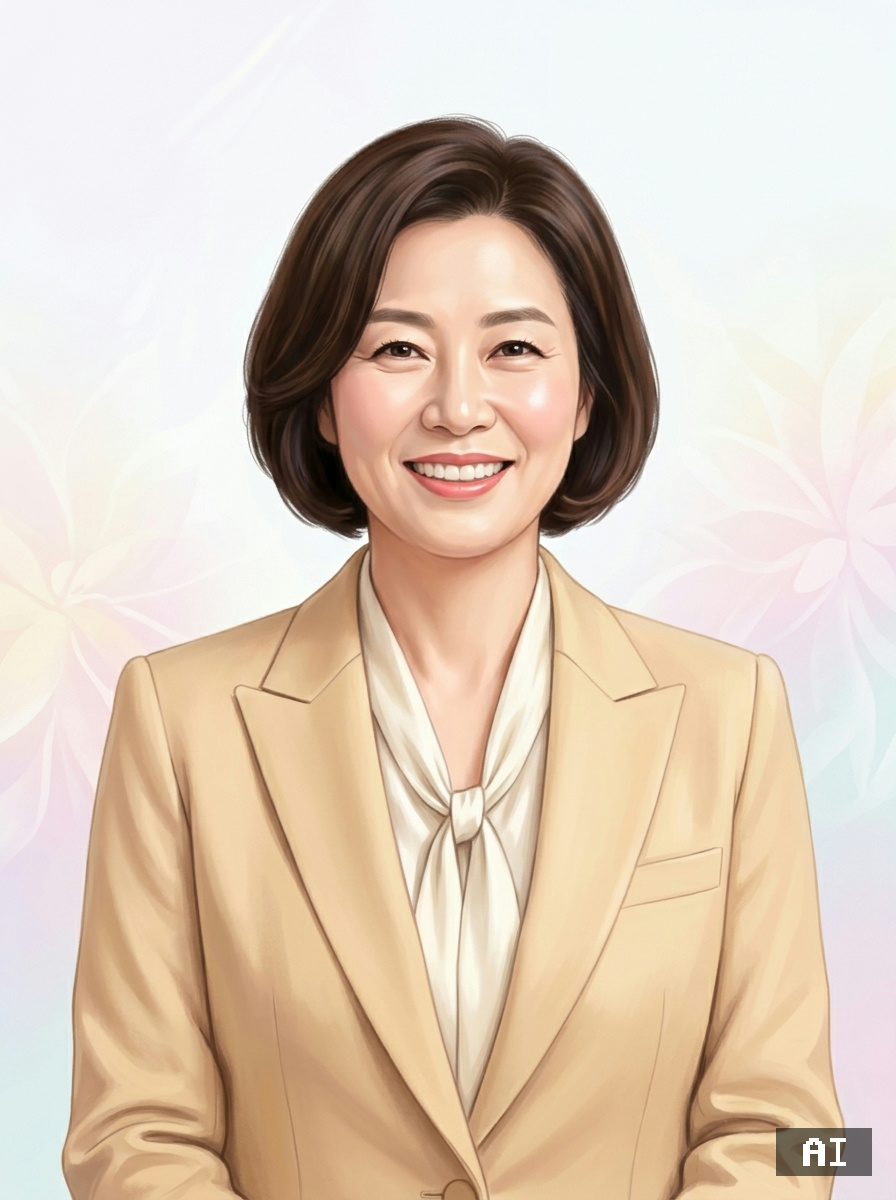 화사한 인물 화보 (파스텔)
