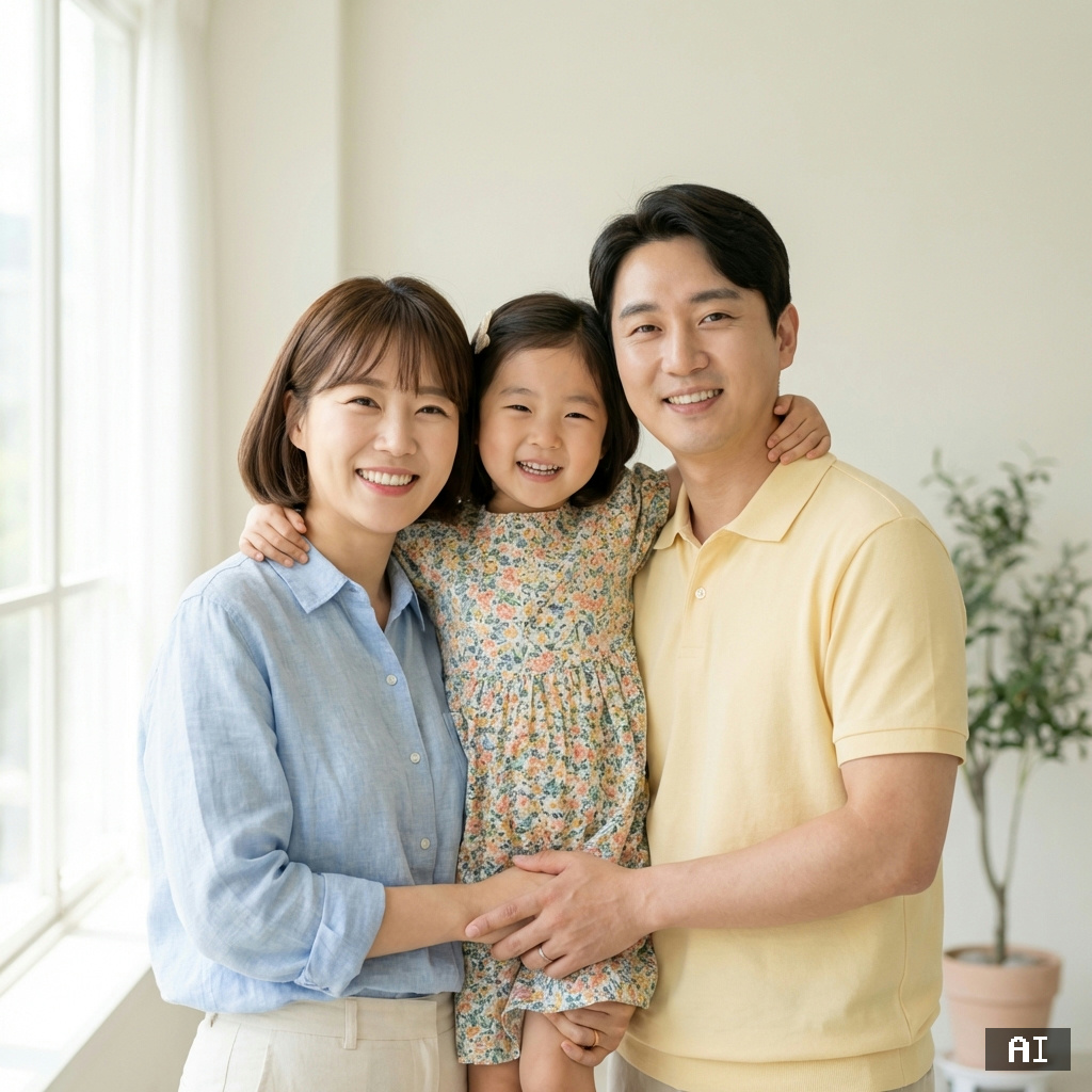행복한 가족 (실사)