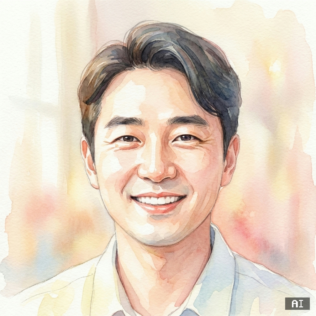 행복한 가족 (수채화)
