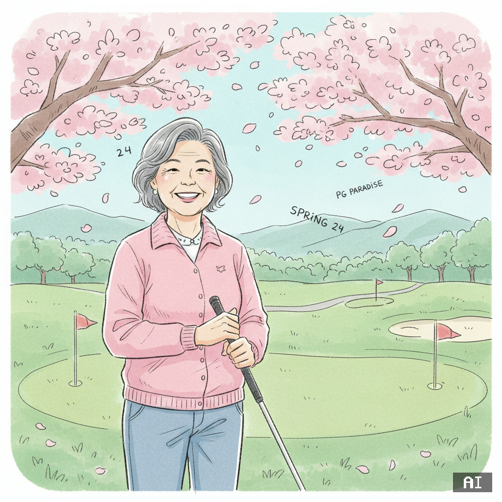 벚꽃 라운드 (캐리커처)