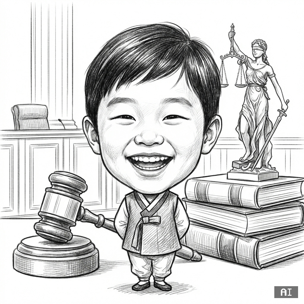 법률전문가 (스케치) (캐리커처)