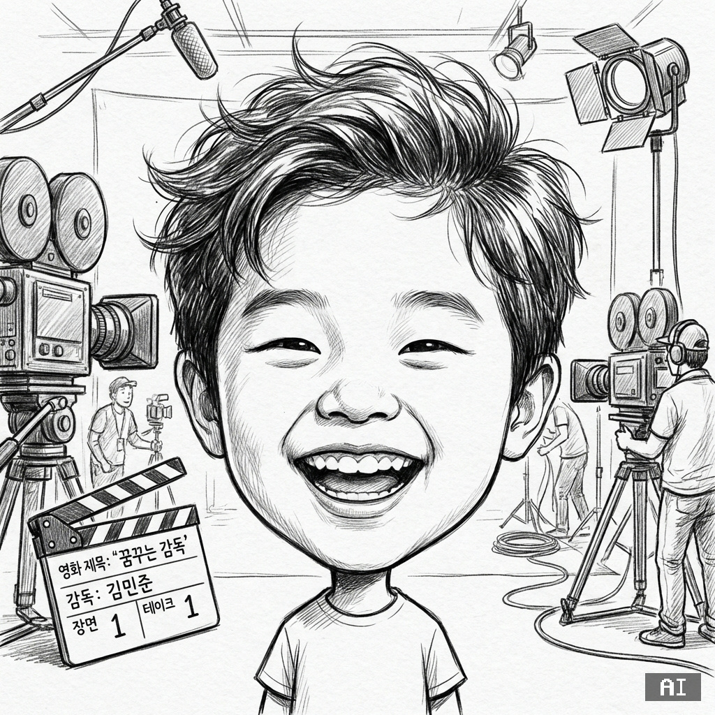 배우 (스케치) (캐리커처)