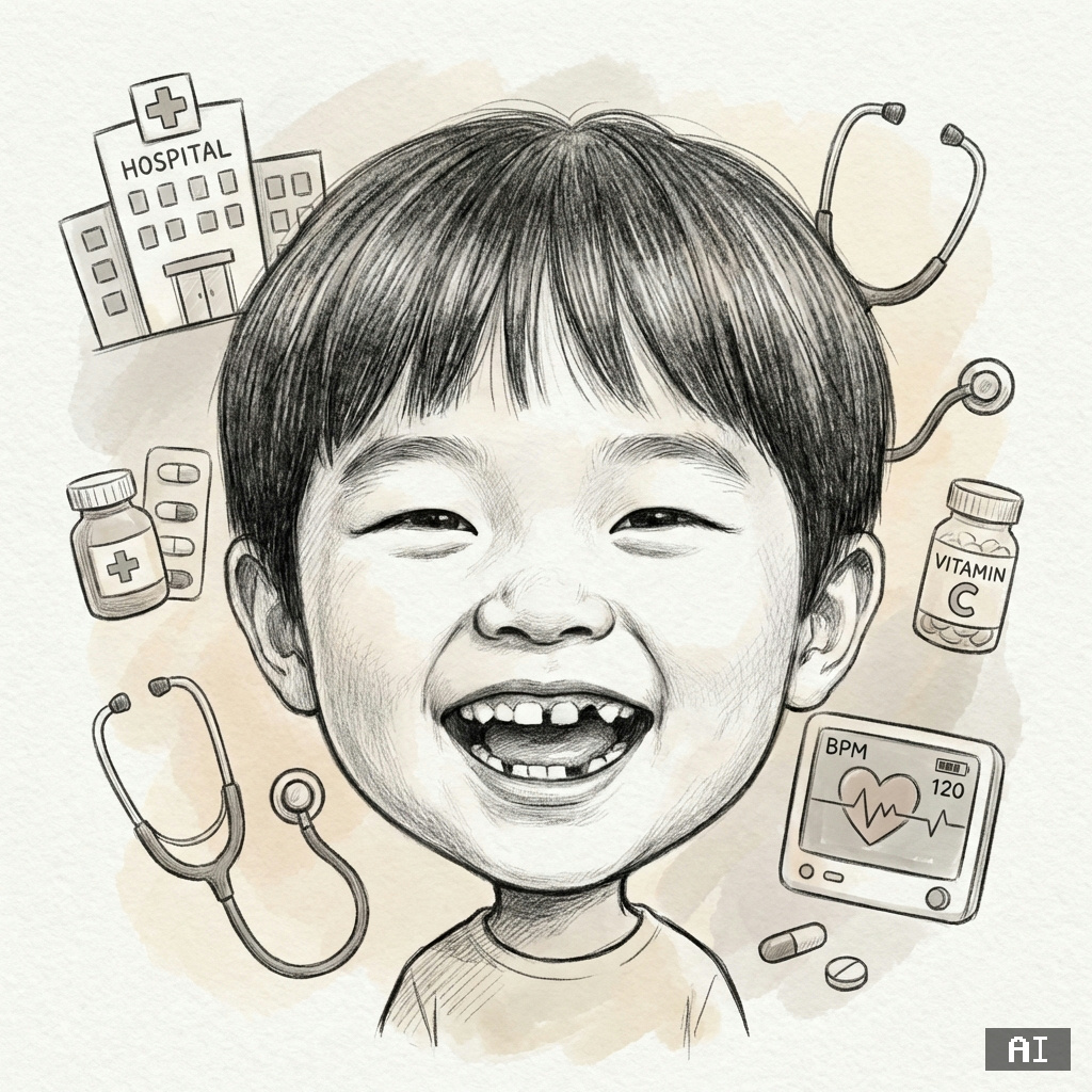 의사 (스케치) (캐리커처)