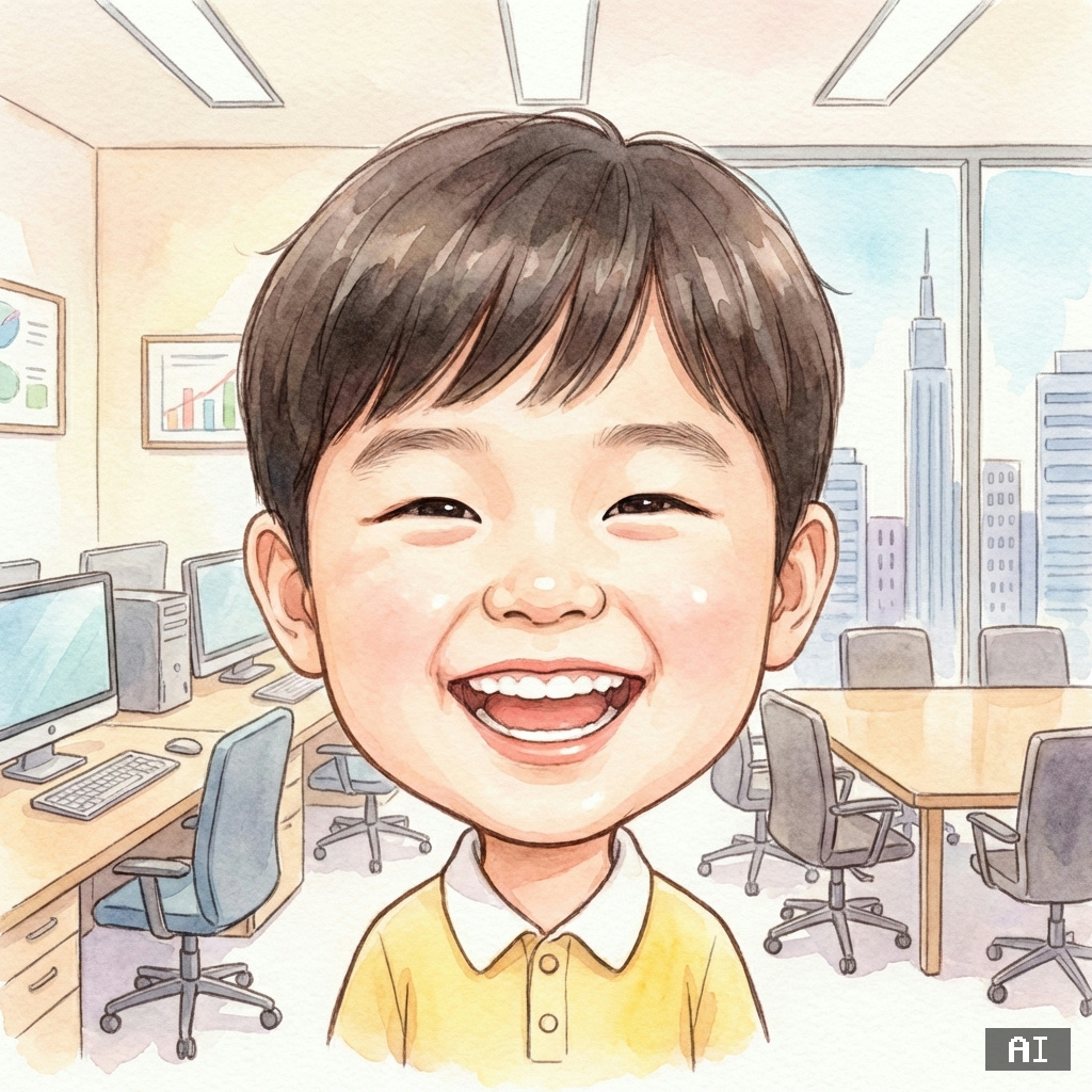 회사원 (수채화) (캐리커처)