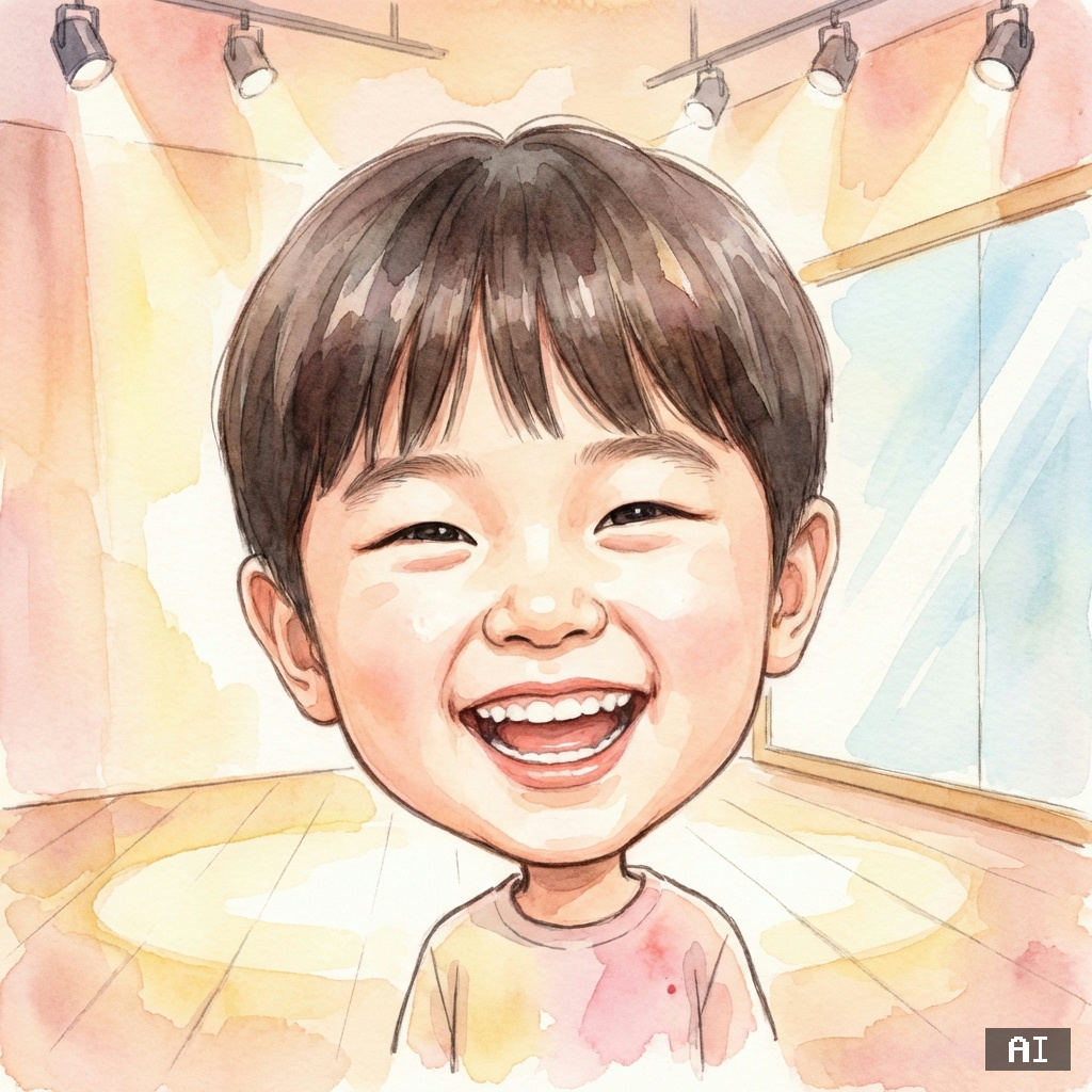 댄서 (수채화) (캐리커처)