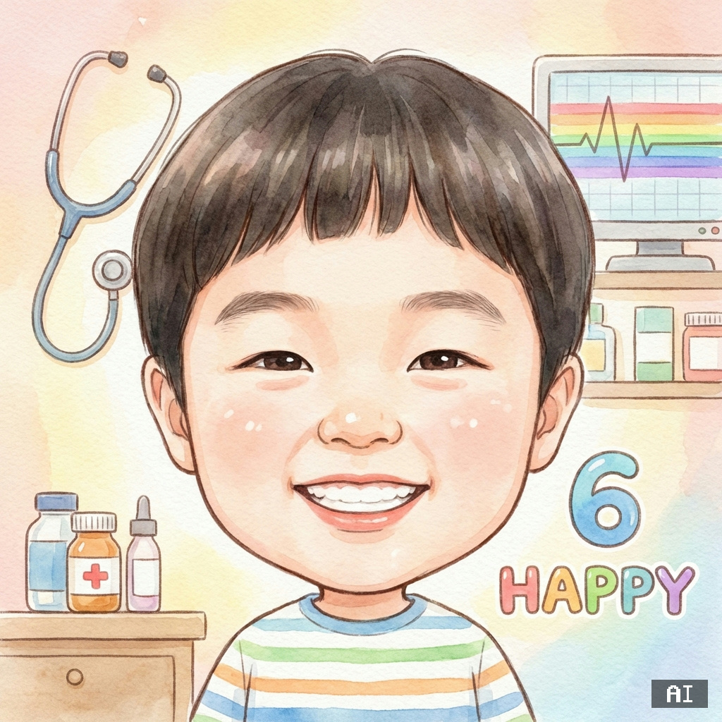 의사 (수채화) (캐리커처)