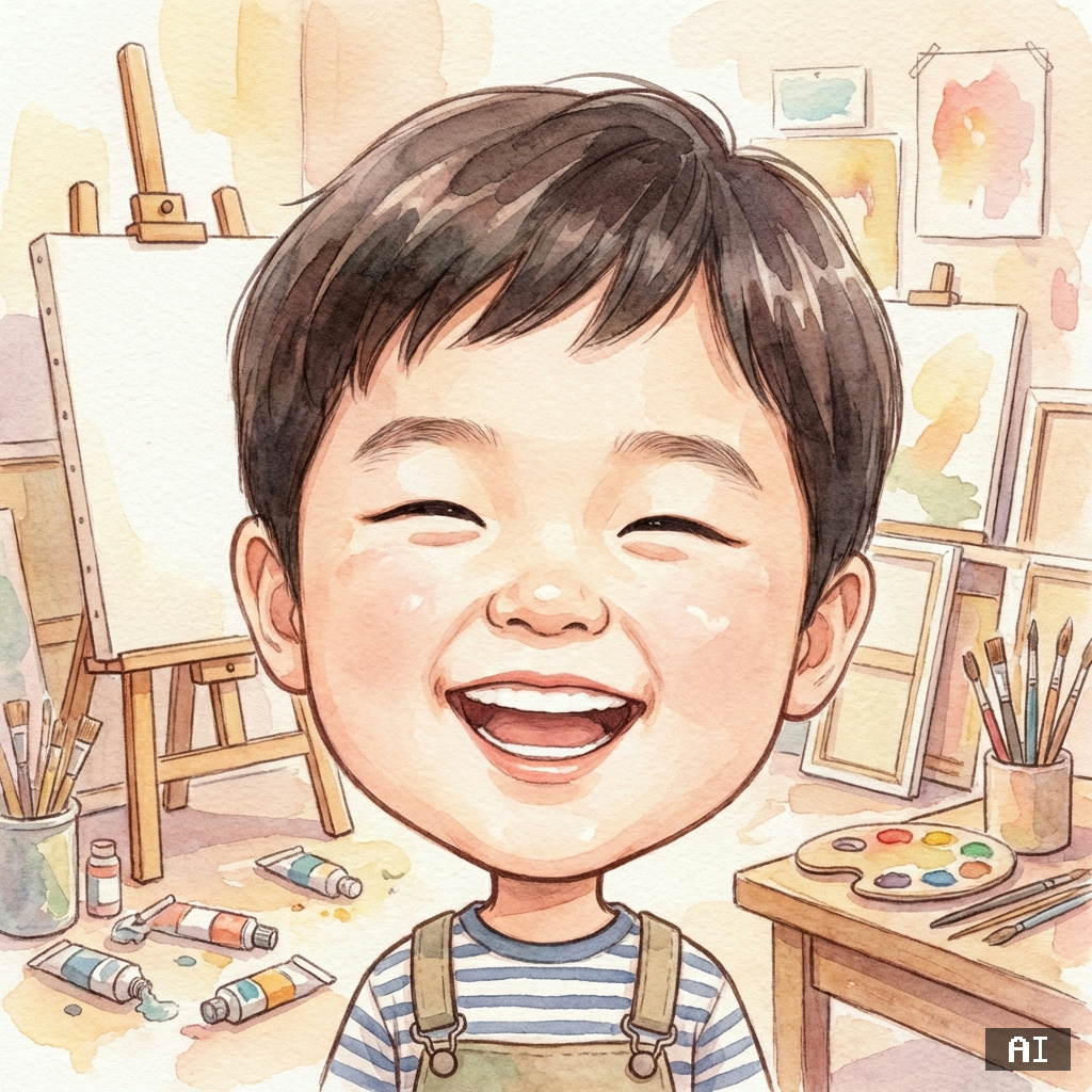 화가 (수채화) (캐리커처)