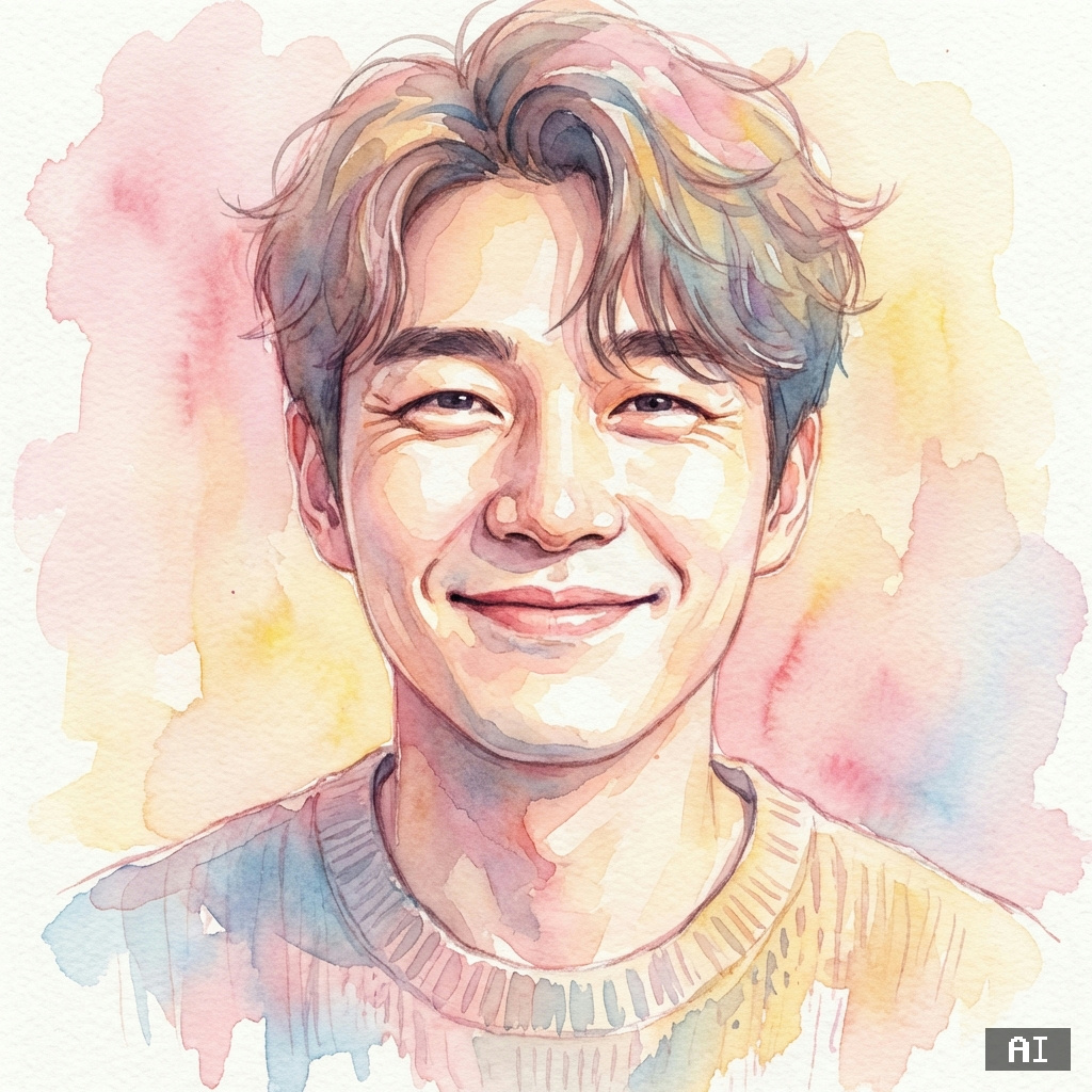 수채화 초상 (캐리커처)