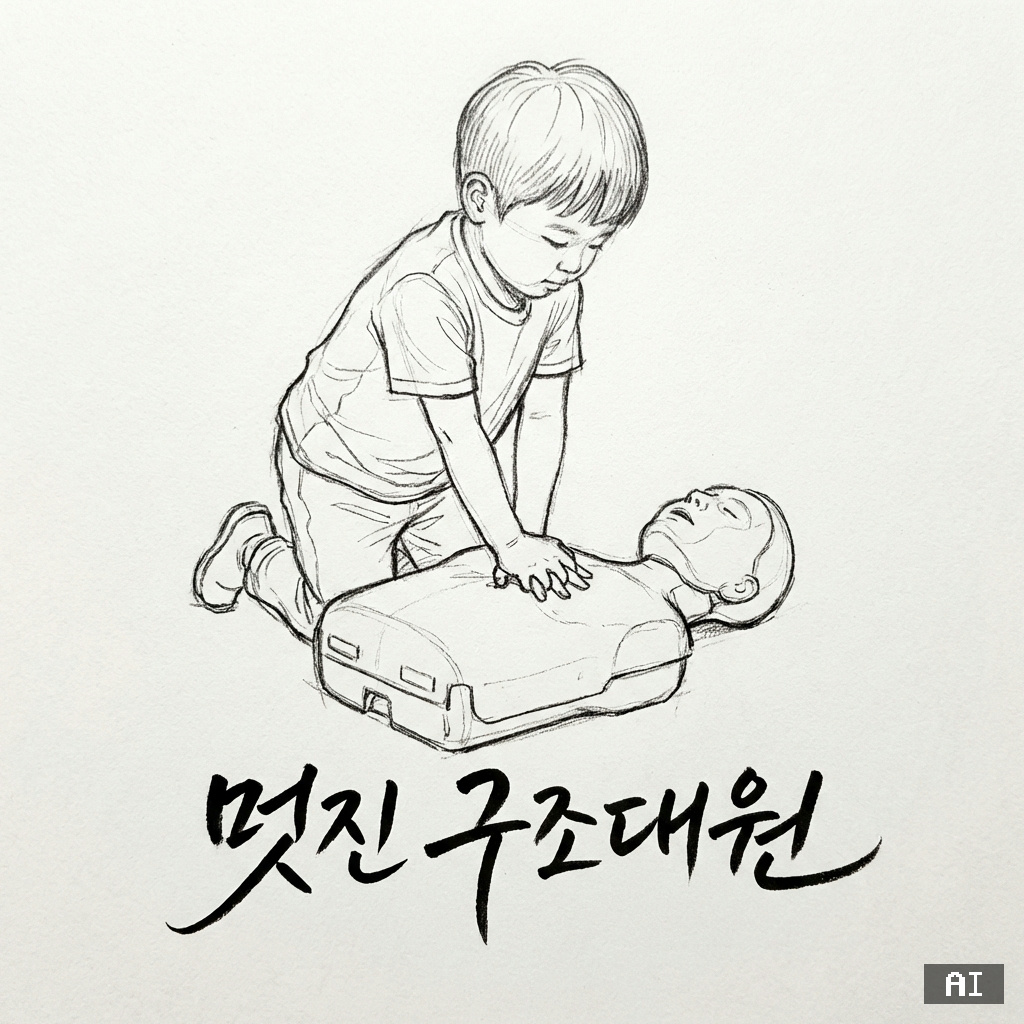 CPR 칭찬 스케치 (캐리커처)