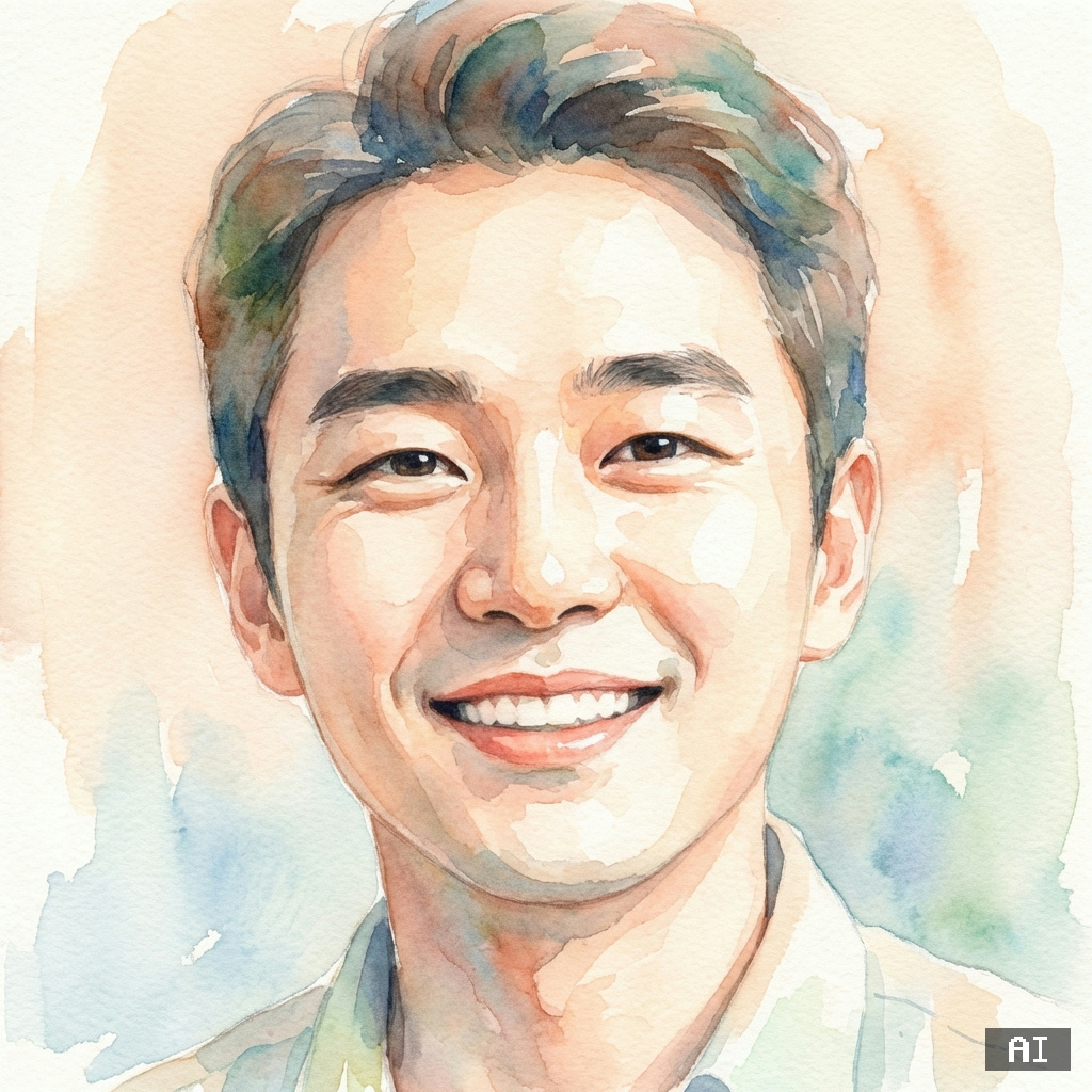 수채화 초상 (캐리커처)