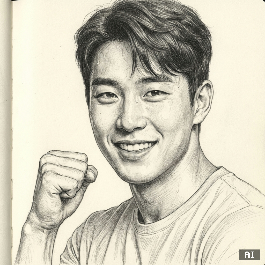 연필 스케치 (캐리커처)