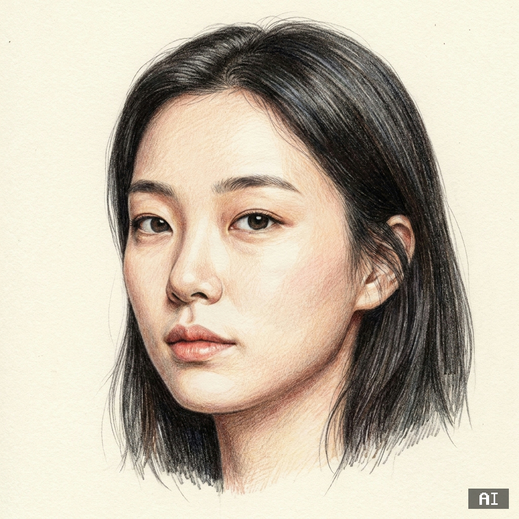 색연필스케치