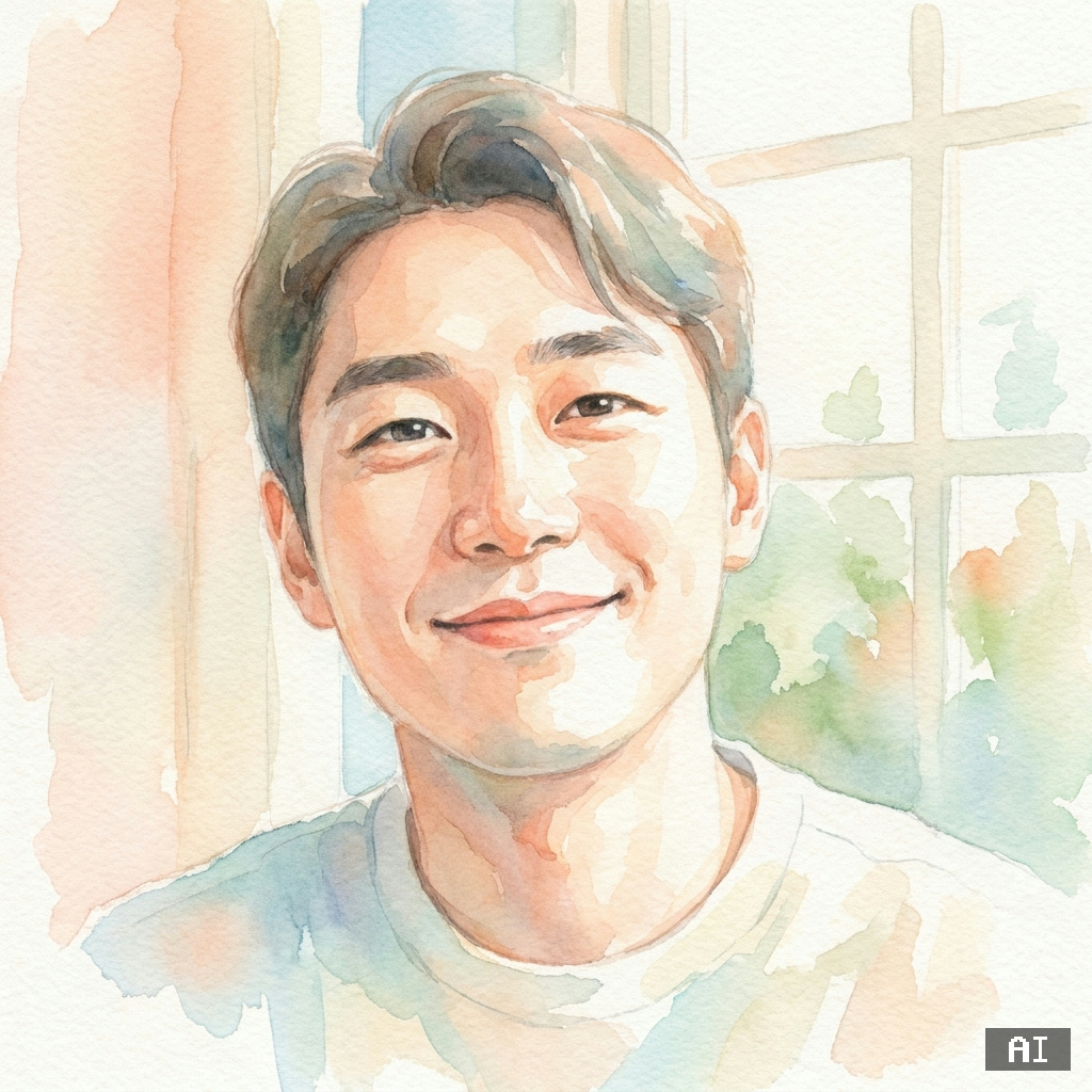 수채화 초상 (캐리커처)