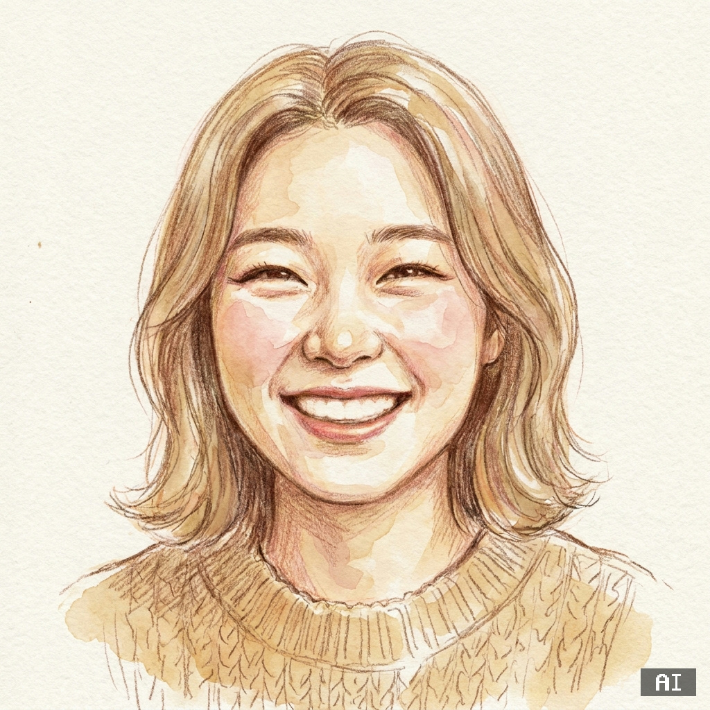 색연필 스케치 (캐리커처)