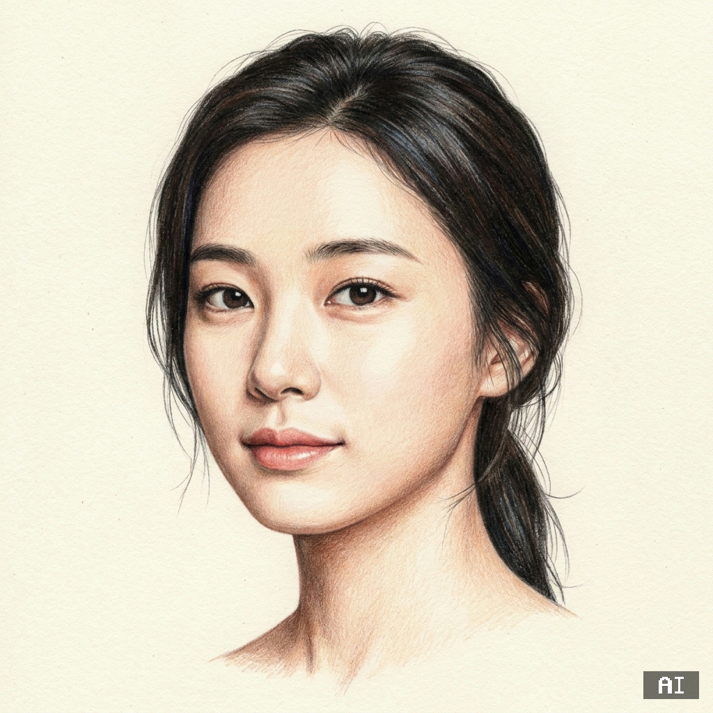 색연필스케치 (캐리커처)