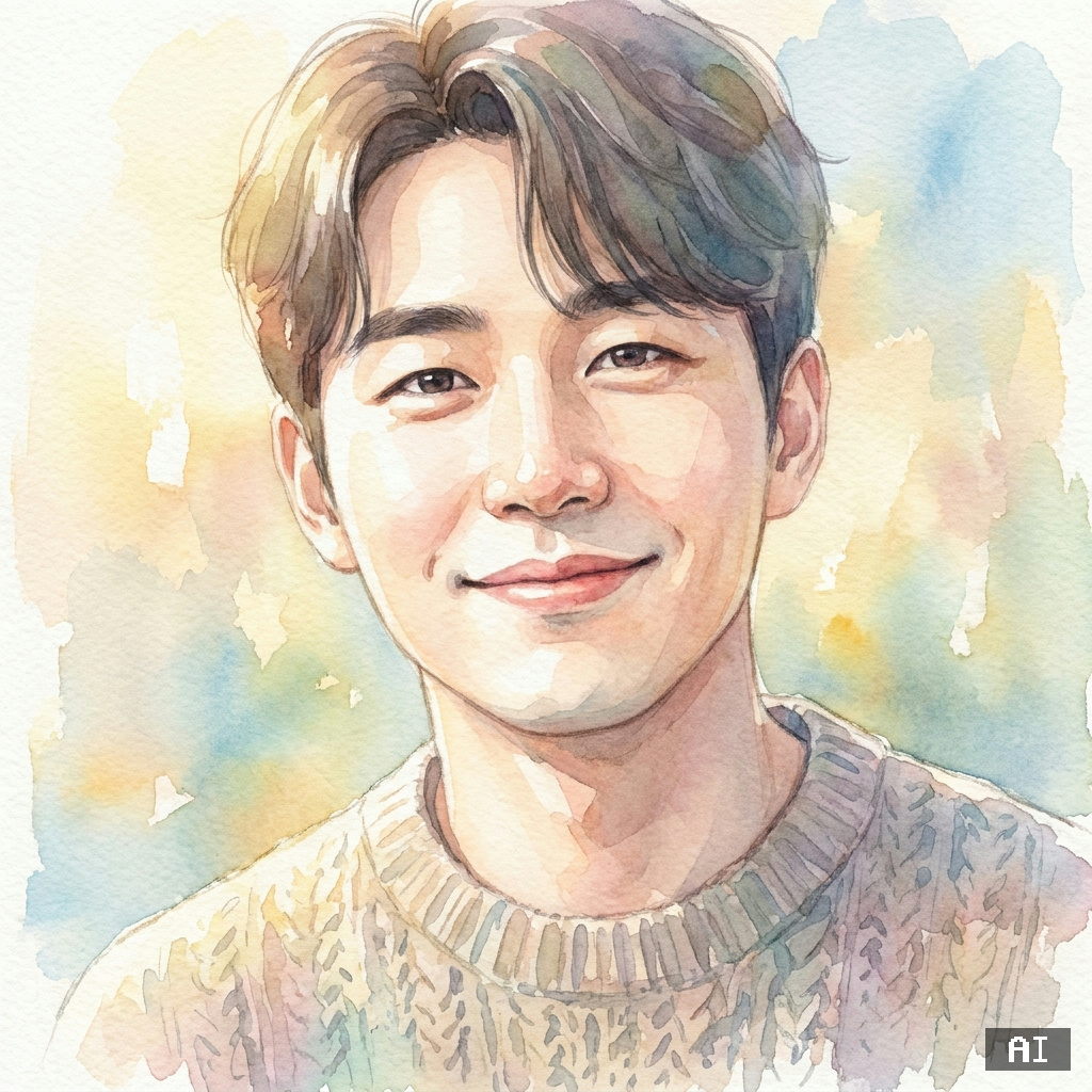 수채화 초상 (캐리커처)