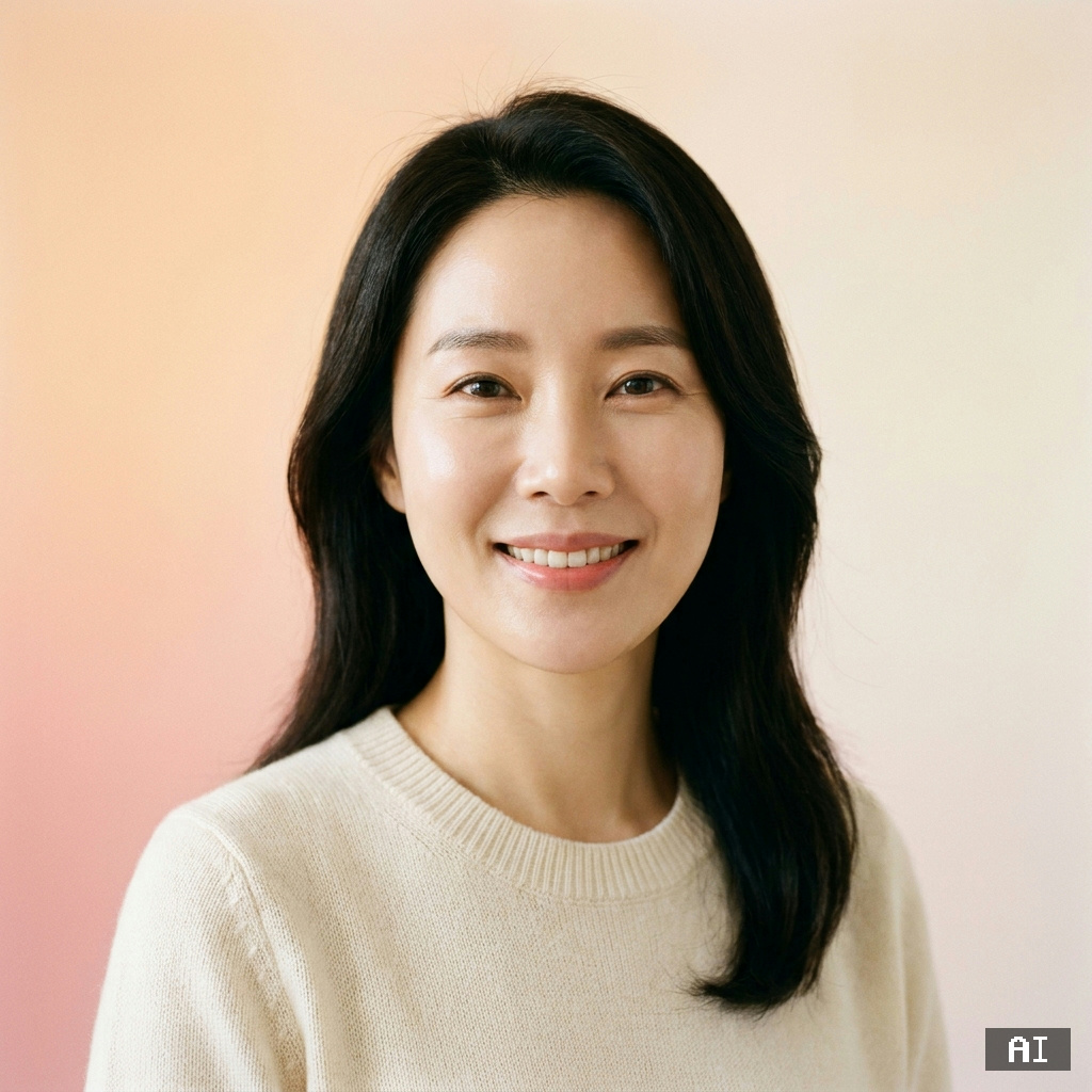고운 파스텔 초상 스타일 캐리커처