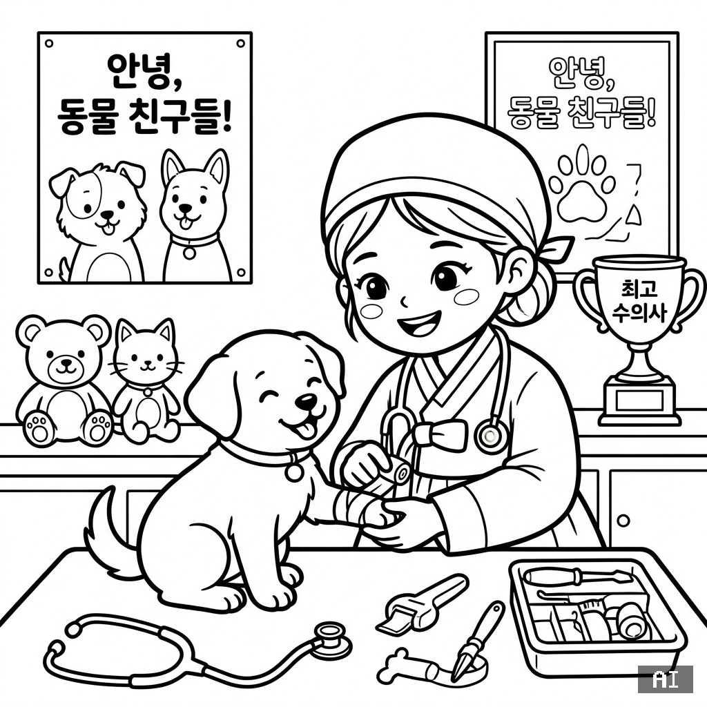 색칠 도안 만들기