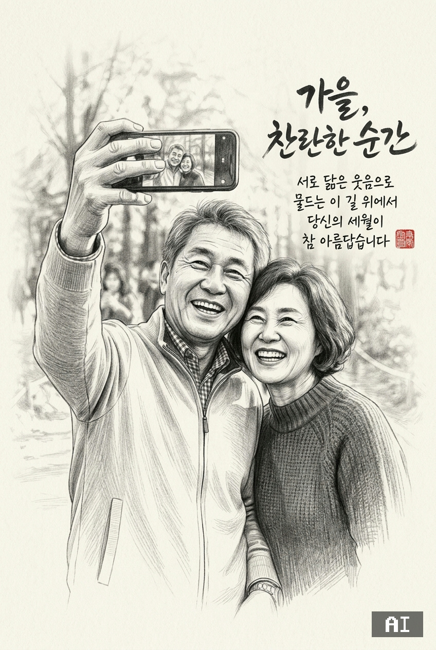 시적인 연필스케치