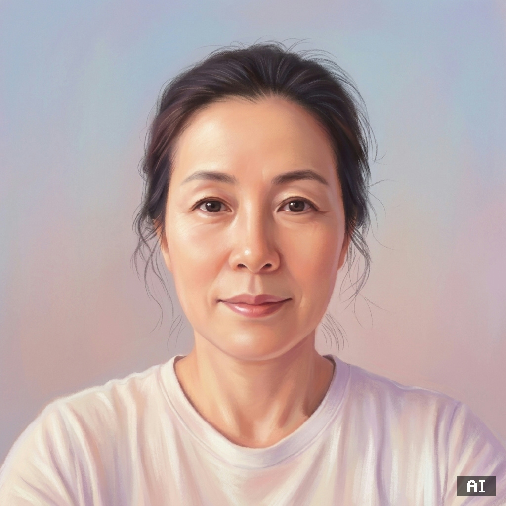 고운 파스텔 초상